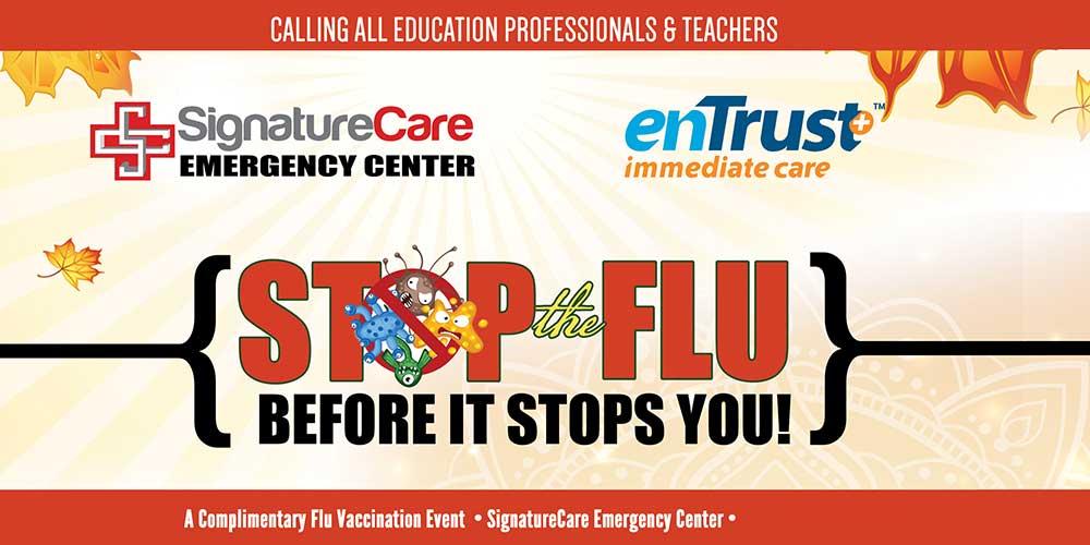 SignatureCare Emergency Center Offers Free Flu Shots to Paris, Texarkana Educators