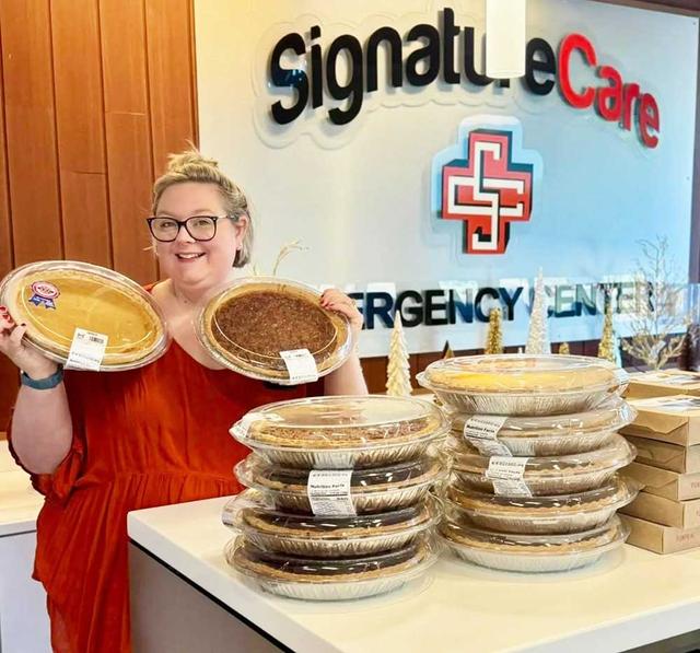 Texarkana ER Thanksgiving Pie Giveaway
